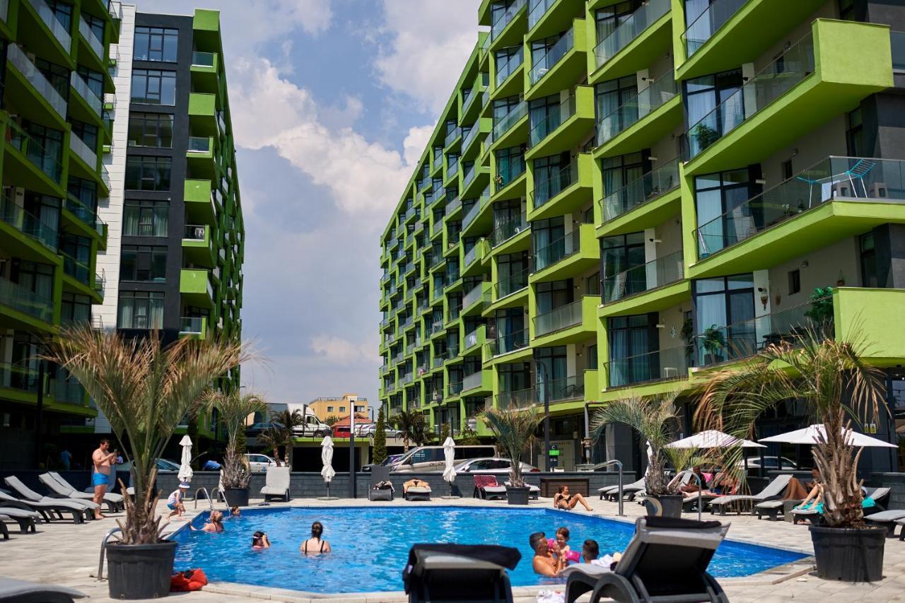 Sunfest Aparthotel Pool & Spa Mamaia Nord Нэводари Экстерьер фото